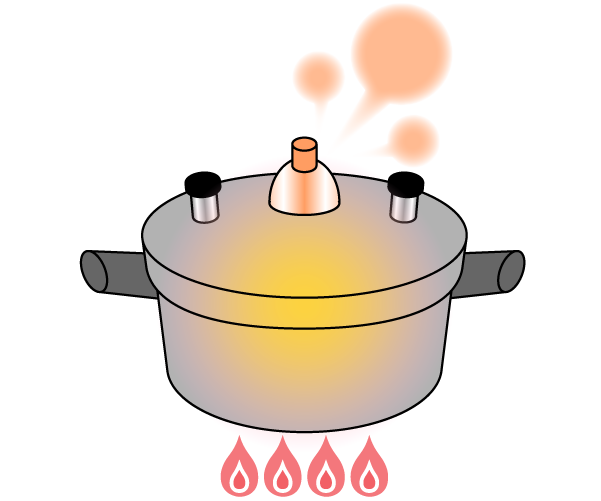 ヘイワ圧力鍋の鋳物屋 圧力鍋の使い方